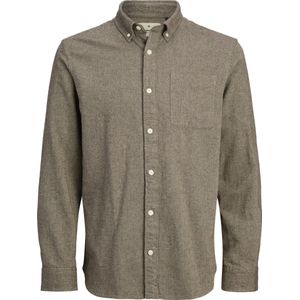 JACK&JONES - JPRBLUBROOK TWILL SOLID SHIRT LN - Heren - Overhemden