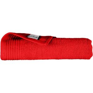 The One Towelling Classic Badlaken - Hoge vochtopname - 100% Zacht katoen - 70 x 140 cm - Rood