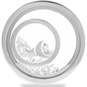 LOCKits 982501566 - Stalen Munt - 33 mm - Zilverkleurig