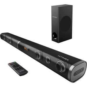 Ultimea - Soundbar - Soundbar voor TV - Luidsprekers - Luidsprekerkabels - Speaker - 3D Surround Soundbar - 190W - 50Hz-20KHz - Zwart