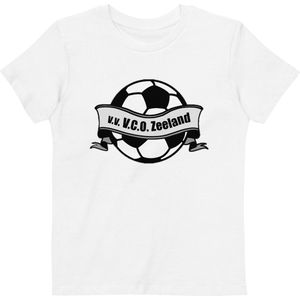 Vvvco - Biologisch katoenen T-shirt voor kinderen - White, 9-11