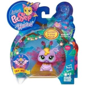 Littlest Pet Shop Lps Glowing Pets 99955 Light Up #2729 Lilac Fairy - Hasbro