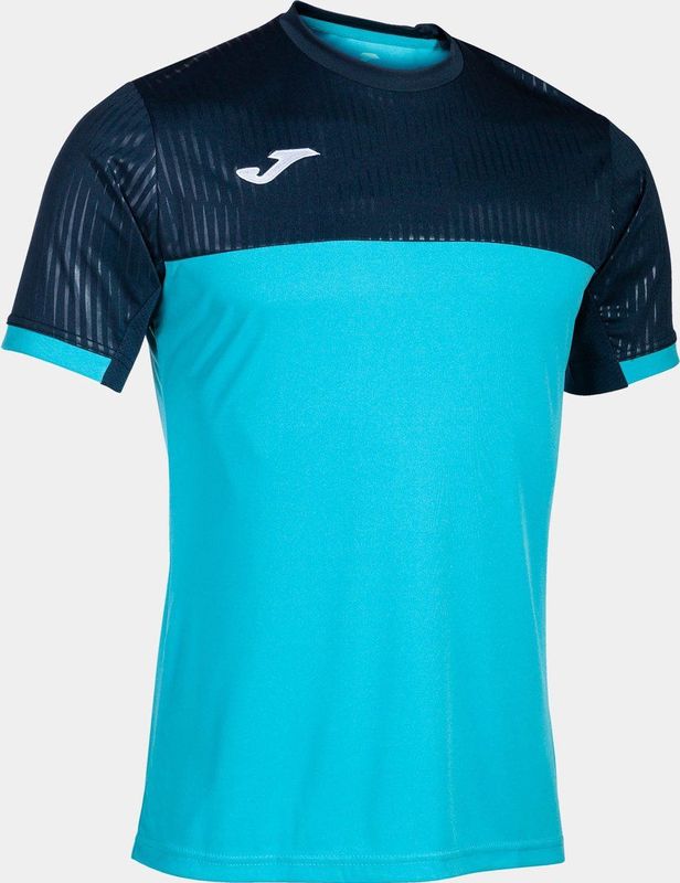 Sport t-shirt joma montreal fluor turquoise-navy turquoise 3xl