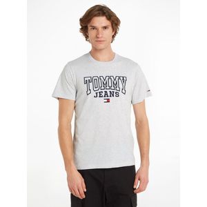 Tommy Jeans - T-shirt - Maat L - - PJ4 Silver Grey -