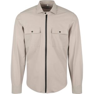 Suitable - Jacket Shirt Beige - Heren - Maat S - Modern-fit