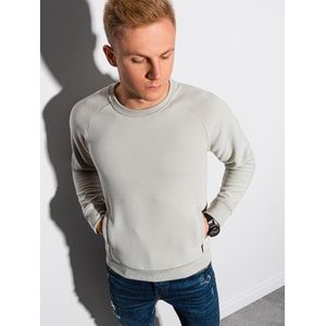 Ombre - heren sweater grijs - licht - B1156