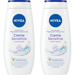 Nivea Douchegel Creme Sensitive 2 x 250 ml
