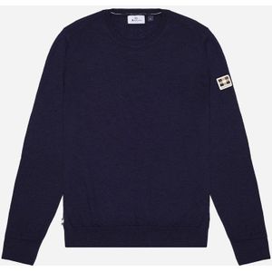 Aquascutum Merino wool active patch - navy