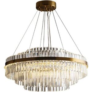 Vintage Fusion Luxe Kroonluchter - 45 CM - Goud - Kristal