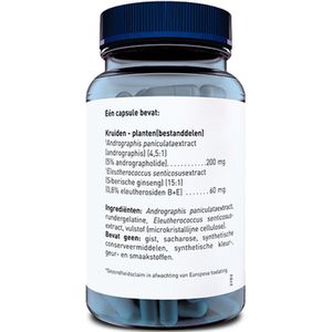 Orthica - Weerstand Kuur - 30 Capsules - Kruidpreparaat - Ondersteunt Immuunsysteem