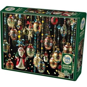 Cobble Hill puzzel Christmas Ornaments - 1000 stukjes