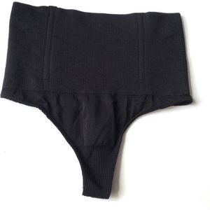 New Age Devi - Shapewear - High waist string - Zwart - Maat 3436 - Corrigerend ondergoed