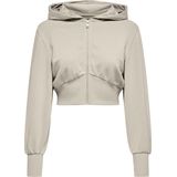 ONLY KOGBELLA L/S ZIP HOOD SHORT UB SWT Meisjes Trui - Maat 122/128