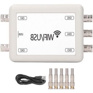 WIFI USB 5 Kanaals 4 Meetmodi Virtuele Oscilloscoop Handheld Tablet PC Mobiele Telefoon