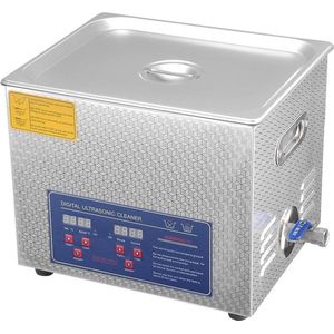 Ultrasoon reiniger 10 Liter - 10L (Ultrasone Reinigingsmachine - Ultrasoonbad - Reinigingsbad - Reinigingsbak - Carburateur Ultrasoonbak - beste Ultrasonic Cleaner - groot Reinigings bad - grote bak - injectoren)