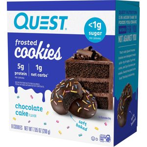 Protein Frosted Cookies (8x25g) Chocolate Cake