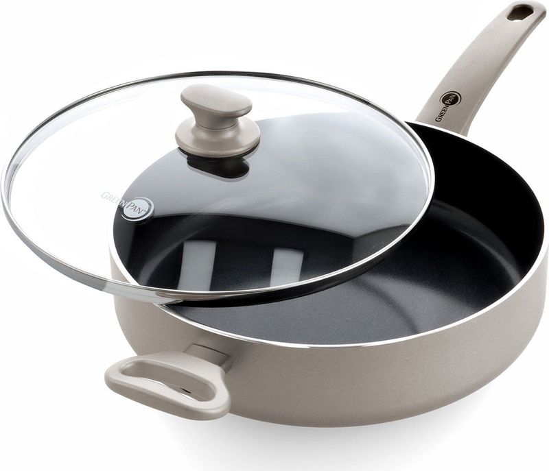 GreenPan Cambridge Hapjespan met deksel Ø28cm - brons - inductie - PFAS-vrij