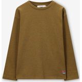 Sissy-Boy - Donkergroen - Longsleeve - Melange Effect - Lange Mouwen