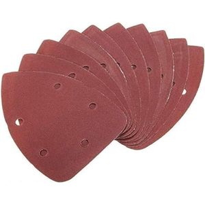 10 stuks Schuurpads met 1000 korrel, 5 Gatenschuurvellen voor Muis Sander. Haak en lus bevestiging.