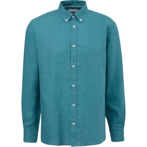 Overhemd - Effen - Linnen - Regular Fit - Lange Mouw