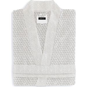 iSleep Badjas Grant - 100% Katoen - Unisex - Maat S - White
