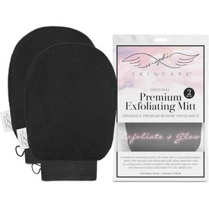 Koreaanse Peelinghandschoenen voor Thuis - Effectieve Microdermabrasie - Verwijder Dode Huid en Bruining - 100% Viscosevezel (2 Stuks)