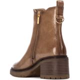 Xti - 14427701 - Enkellaarsjes - Zwart - Ritssluiting - Casual