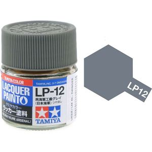 Tamiya LP-12 IJN Grey Kure A. - Matt - Lacquer Paint - 10ml Verf potje