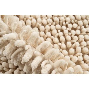 Lalee Fluffy Ø55 cm Ronde Badmat Ivory