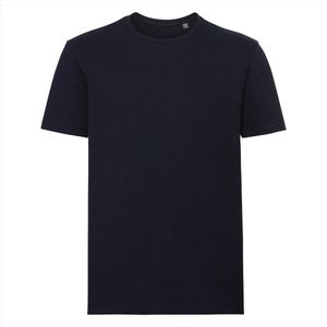 Russell - Pure Organic T-Shirt - Donkerblauw - 100% Biologisch Katoen - 3XL