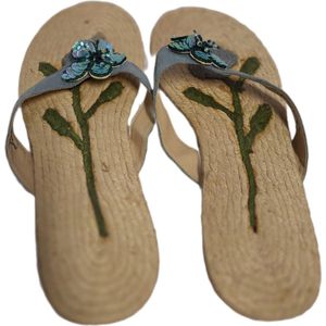 O'NEILL-ESPADRILLE SLIPPER-RUBY-BLEU-SIZE 41