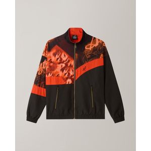 Australian Archive sabrinda duo print jasje Rust | zwart - Maat L