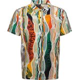 Carlo Colucci - Poloshirt - Off-White Multicolor