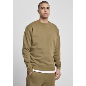 Urban Classics - Basic Crew Sweater/trui - 3XL - Groen