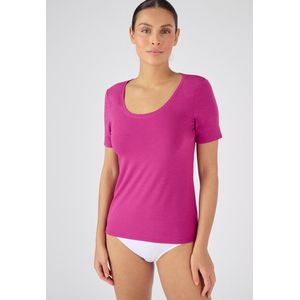 Damart - Thermoregulerend T-shirt met korte mouwen Evolutyl - Dames - Rood - 34-36 (XS)