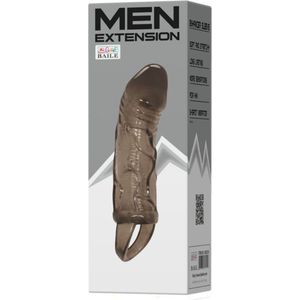 BAILE FOR HIM | Baile Silicone Penis Sleeve With Ball Straps 13.5 Cm
