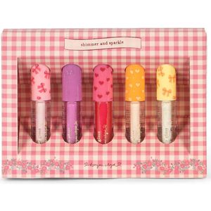 Konges Sløjd - Glitter Lip Gloss - Set van 5 stuks - Veganistisch