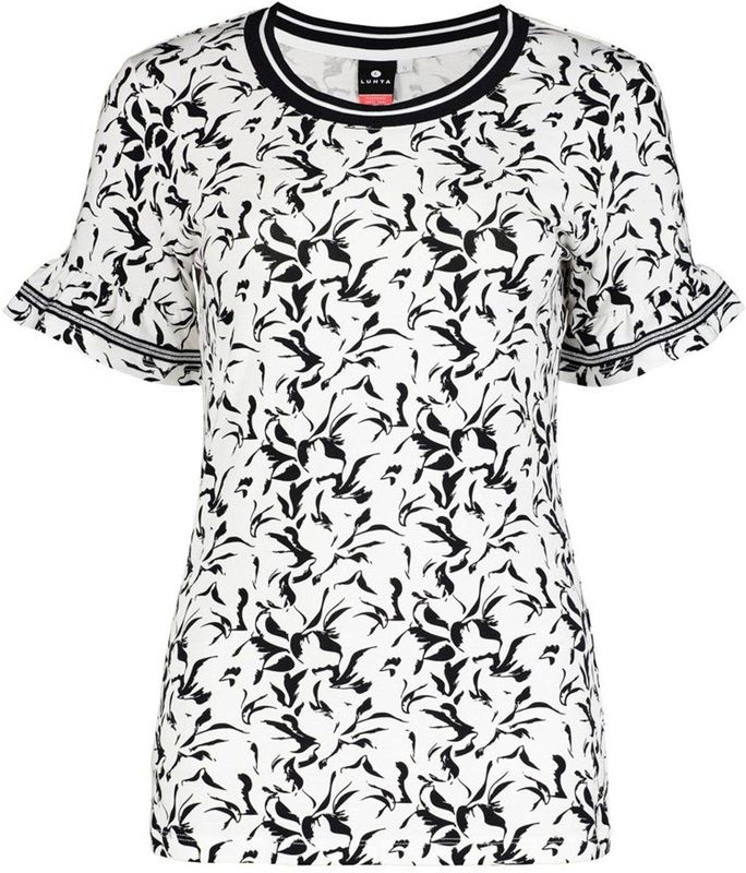 Luhta Hadvala T-shirt Met Korte Mouwen Wit L Vrouw