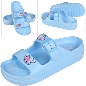 Disney Stitch Dames Schuimslippers, Lichtgewicht Slippers met Dikke Zool