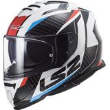 LS2 FF800 STORM II RACER RED BLUE-06 XS - Maat XS - Helm
