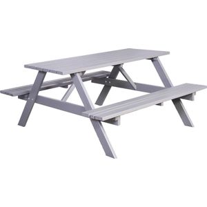 AnLi-Style Outdoor- Picknicktafel Lille Grijs 150 cm