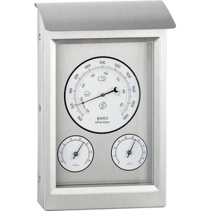 Equivera Weerstation Binnen en Buiten - Weerstation - Draadloos - Thermometer, Barometer, Hygrometer - Buitensensor - Temperatuur - Weersvoorspelling Equivera Weers