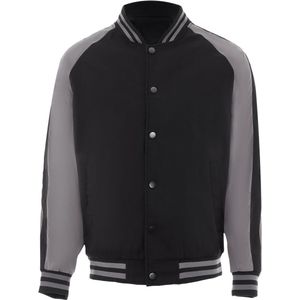 grimone - College-Jacke - Varsity-Stijl - Met Ripped Stehkragen - Lange Mouwen