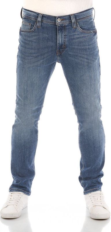 Mustang - Vegas - Slim Fit Jeans - Blauw - Denim