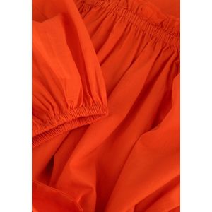 Notre-V Nv-danya Off Shoulder Dress Jurken Dames - Kleedje - Rok - Jurk - Oranje - Maat XL