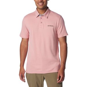 Columbia Nelson Point™ Korte Mouw Poloshirt Roze XL Man