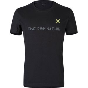 Montura Nature Spot T-shirt Met Korte Mouwen Zwart S Man