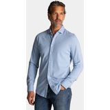 NZA - Blauw katoenen overhemd