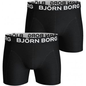 Björn Borg Core Lange short - 2 Pack - maat 146/152 (146-152) - Jongens Kinderen - Katoen/elastaan- 10000836-MP001-146-152