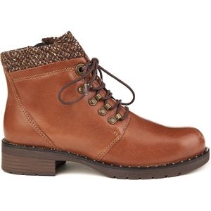 Marco Tozzi - ZLN 0534 - Boots - Cognac - Echt Leer